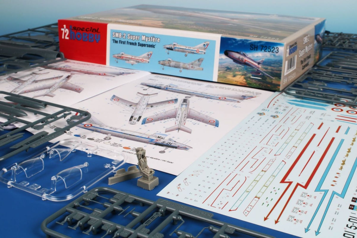 Special Hobby 72523 SMB-2 Super Mystère « Le premier avion supersonique français » 1/72 – imagen 8
