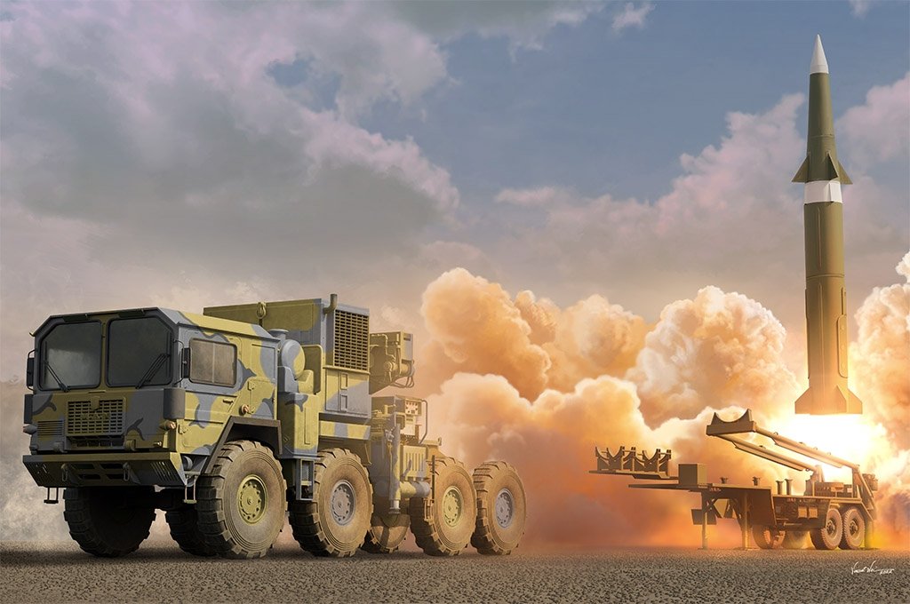 J'adore le kit 63527 M1001 avec remorque lanceuse Erector M790 au 1/35