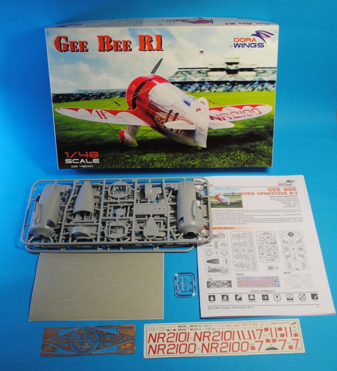 Dora Wings 48002 Gee Bee Super Sportster R-1 1/48 – Bild 3