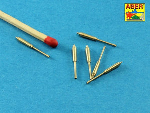 Aber 35L-221 Jeu de 6 canons pour fusil américain M16A1 ou M231 de calibre 5,56 mm. Échelle 1/35. – Bild 2