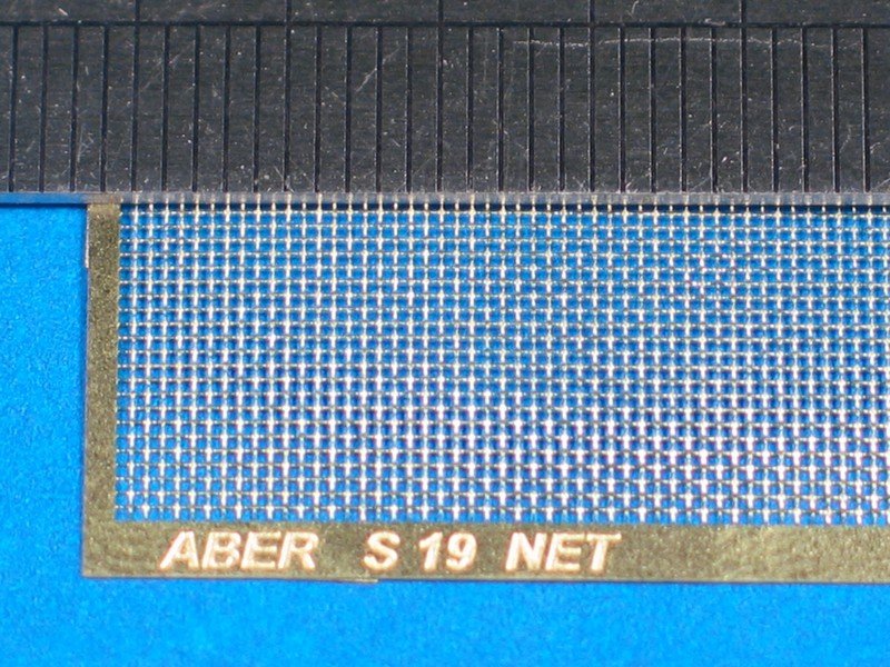 Filet Aber S-19 à mailles entrelacées de 0,5 x 0,5 mm