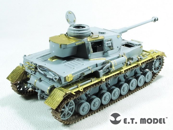 Maquette ET E35-289 Pz.Kpfw.IV Ausf.H Basique (Version intermédiaire) allemand de la Seconde Guerre mondiale pour DRAGON au 1/35 – immagine 4