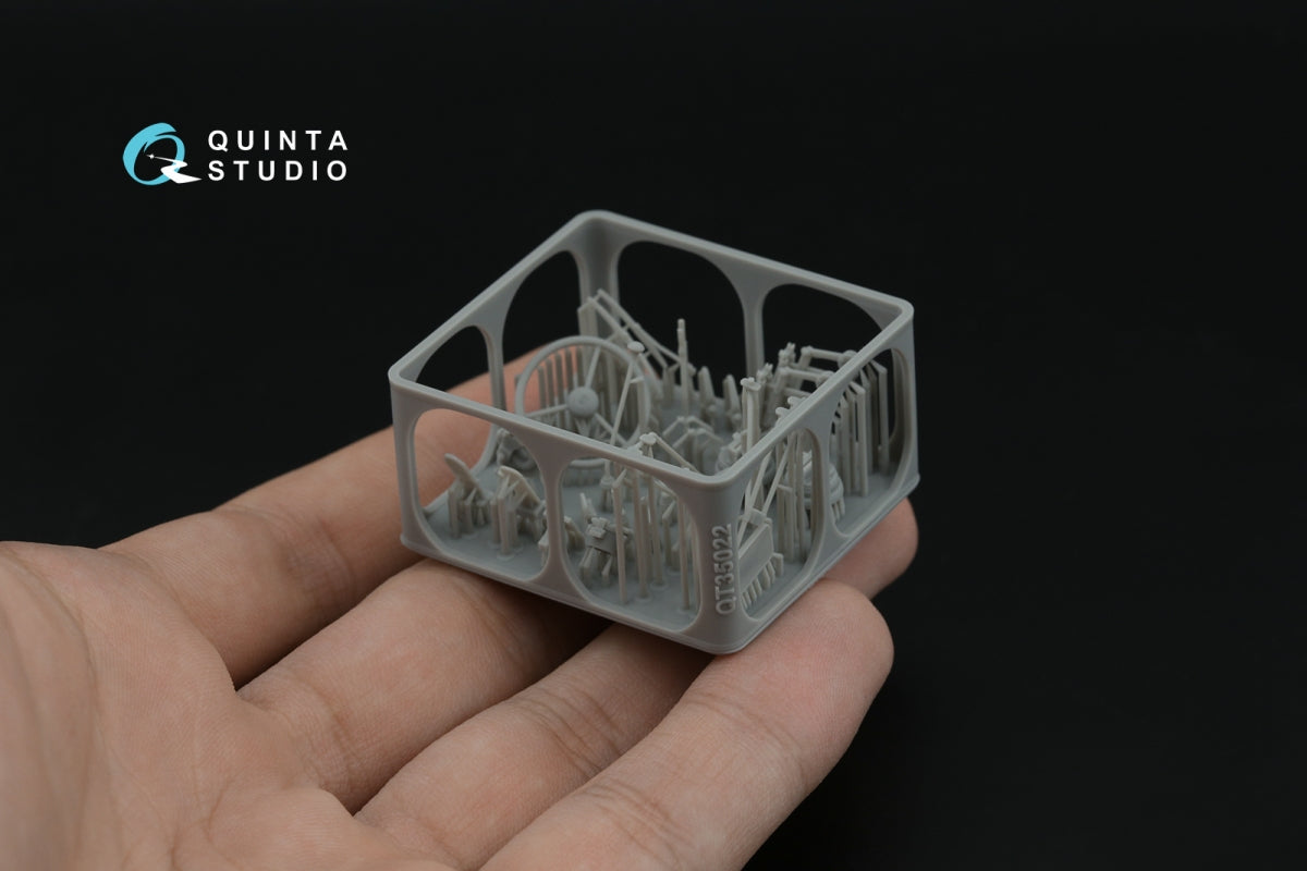 Quinta Studio QT35022 ZiL-130 detailing set (Zvezda) 1/35