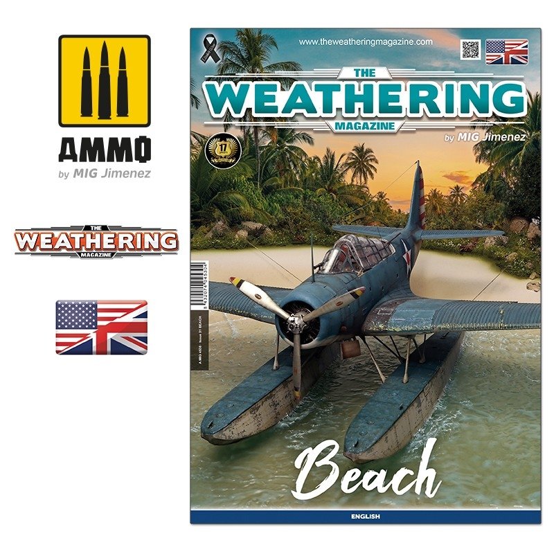 AMMO de Mig Jimenez 4530 Le magazine Weathering Numéro 31 : PLAGE (Anglais) 