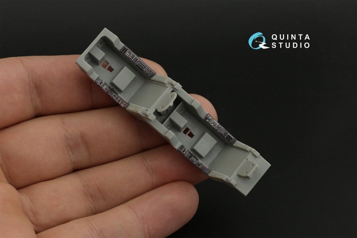 Intérieur imprimé en 3D et coloré sur papier décalcomanie Quinta Studio QD48117 Mirage 2000N (Kinetic) 1/48 – immagine 7