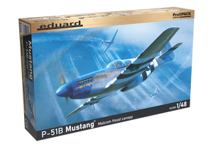 Eduard 82176 P-51B Mustang Malcolm Hood Veropy - Édition ProfiPACK 1/48