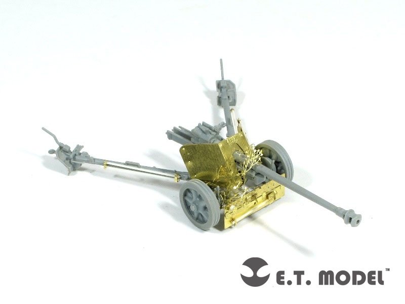 ET Model E72-025 Canon antichar allemand Pak 40 de 7,5 cm (Seconde Guerre mondiale) pour maquette DRAGON au 1/72 – image 6