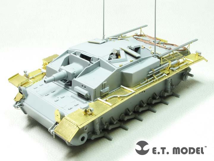 ET modèle E35-256 WWII allemand StuG.III Ausf.E Basic (pour DRAGON Smart Kit) (1/35) – image 2