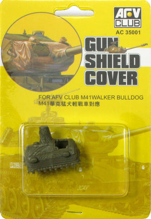 AFV Club AC35001 COUVERCLE DE BOUCLIER DE CANON M41 1/35