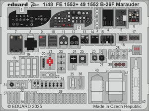 Eduard 491552 B-26F Marauder ICM 1/48
