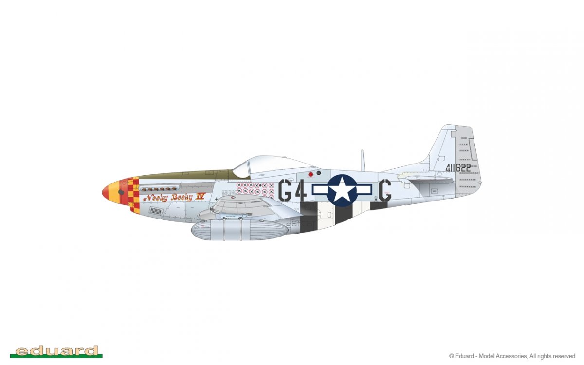 Eduard 82105 P-51K Mustang 1/48  – immagine 12