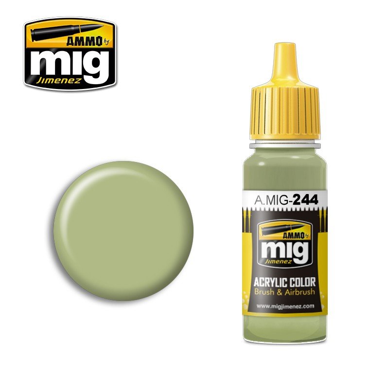Munitions Mig Jimenez 0244 Vert œuf de canard (BS 216) 17 ml
