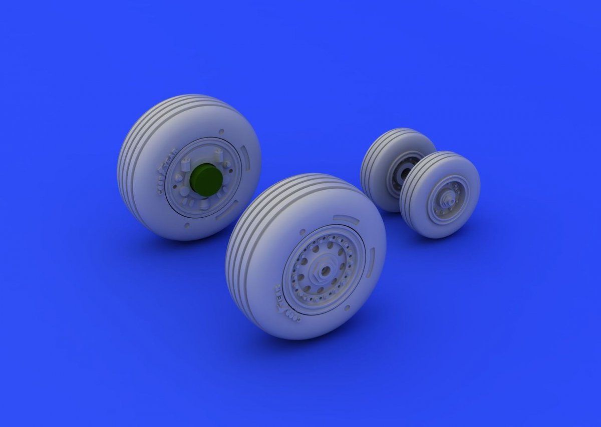 Roues Eduard 672078 F-4J 1/72 (ACADEMY)