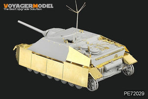 Maquette Voyager PE72029 Jagdpanzer IV allemand de la Seconde Guerre mondiale pour kit DRAGON 7276 au 1/72 – Bild 2