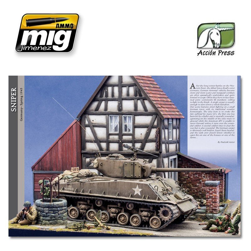 AMMO de Mig EURO0012 Jimenez PAYSAGES DE GUERRE : LE PLUS GRAND GUIDE - DIORAMAS Vol.III - Environnements ruraux (Anglais)  – imagen 7