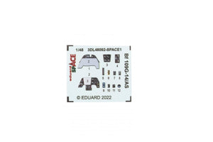 Eduard 3DL48092 Bf 109G-14/ AS SPACE EDUARD 1/48 – immagine 3