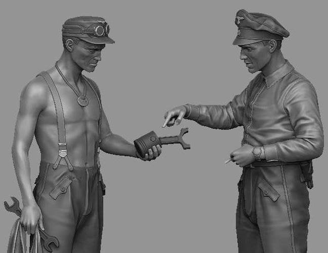 Ensemble de tenues d&amp;#39;été pour tankistes Waffen-SS Panzer Art FI35-146, échelle 1/35 – immagine 2