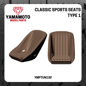 Sièges sport classiques Yamamoto YMPTUN130 Type 1 1/24