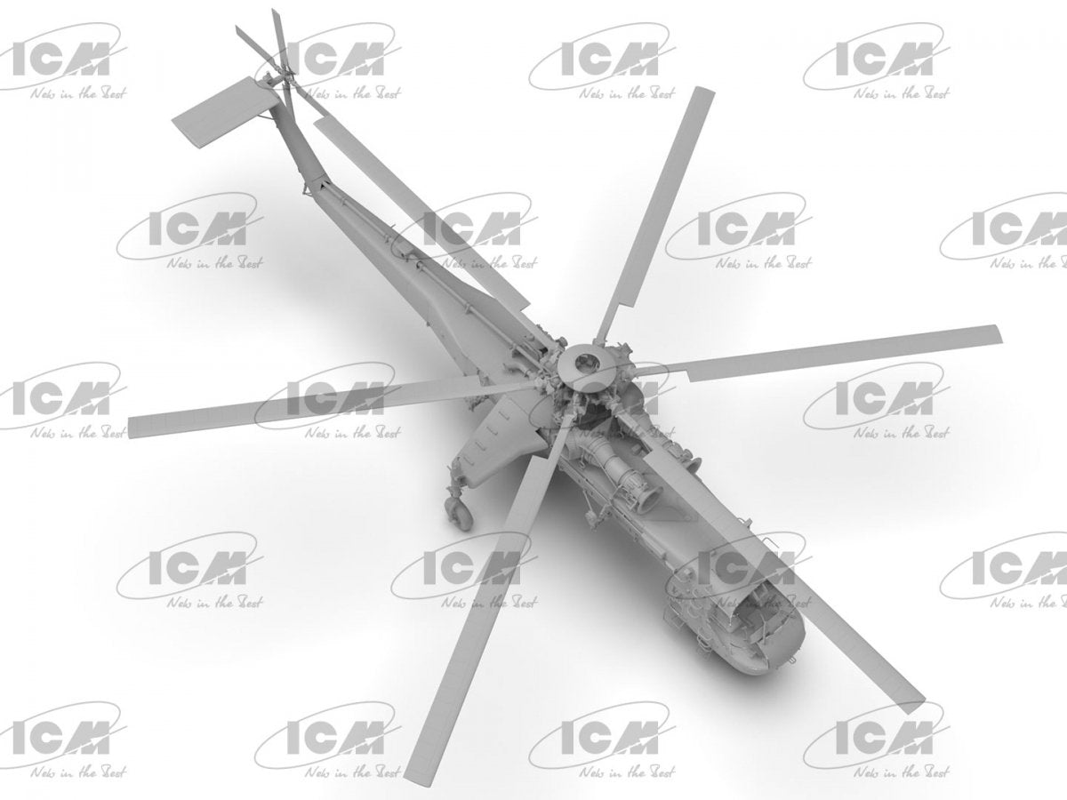 ICM 53054 Sikorsky CH-54A Tarhe Hélicoptère lourd américain 1/35  – immagine 12