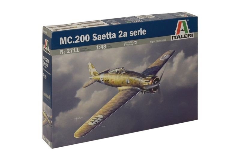Italeri 2711 Macchi MC.200 Saetta série 2a (1/48) – Bild 2