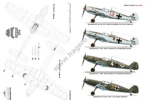 Kagero 7134 Messerchmitt Bf 109 E modèles E-1/E-3/E-4/E-7 EN/PL – imagen 3