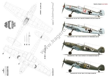 Kagero 7134 Messerchmitt Bf 109 E modèles E-1/E-3/E-4/E-7 EN/PL – imagen 3