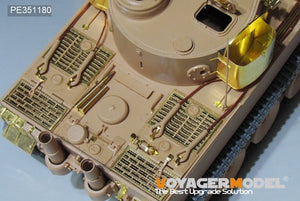 Maquette Voyager PE351180 Char Tiger I allemand de la Seconde Guerre mondiale, production initiale (pour RFM 5075) 1/35 – image 6