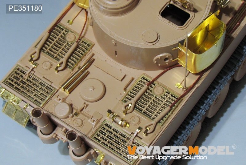 Maquette Voyager PE351180 Char Tiger I allemand de la Seconde Guerre mondiale, production initiale (pour RFM 5075) 1/35 – image 6