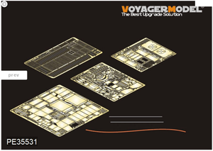 Maquette Voyager PE35531JGSDF type 87, canon antiaérien automoteur, pour Trumpeter 01599, échelle 1/35