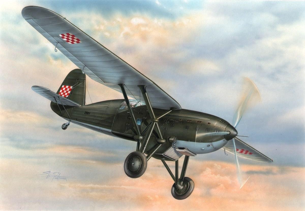 Azur FR016 Ikarus IK-2 Hrvatska 1/72