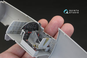 Intérieur du F4U-4 imprimé en 3D et coloré sur papier décalcomanie Quinta Studio QD32054 (pour maquette Trumpeter) 1/32  – image 6