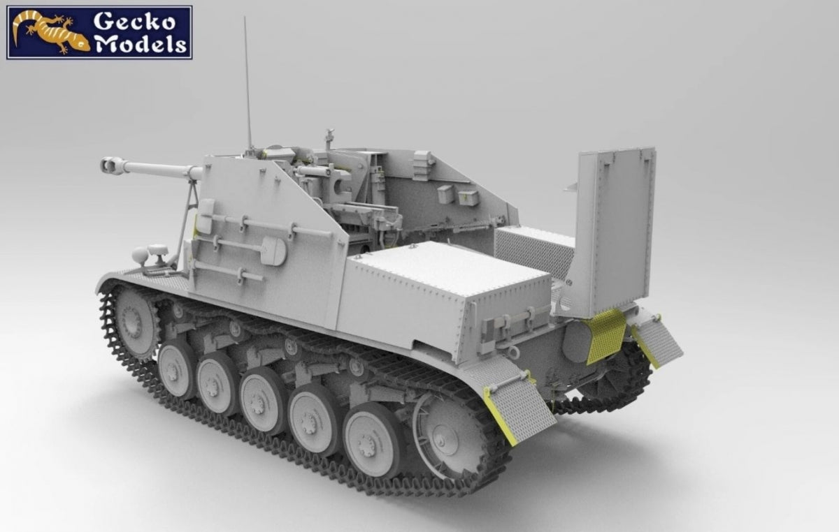 Gecko Models 16GM0010 PANZER JAGER II fur Pak 40 Sd.Kfz. 131 (Early Production) 1/16