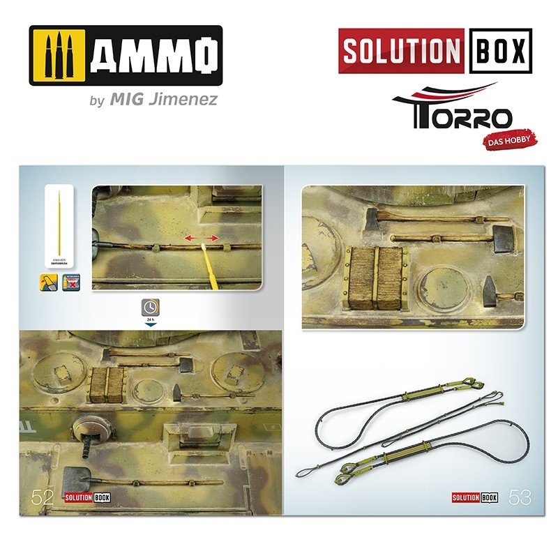 Munitions pour Mig Jimenez 2414300000, boîte de solutions – Chars allemands de la Seconde Guerre mondiale – image 11