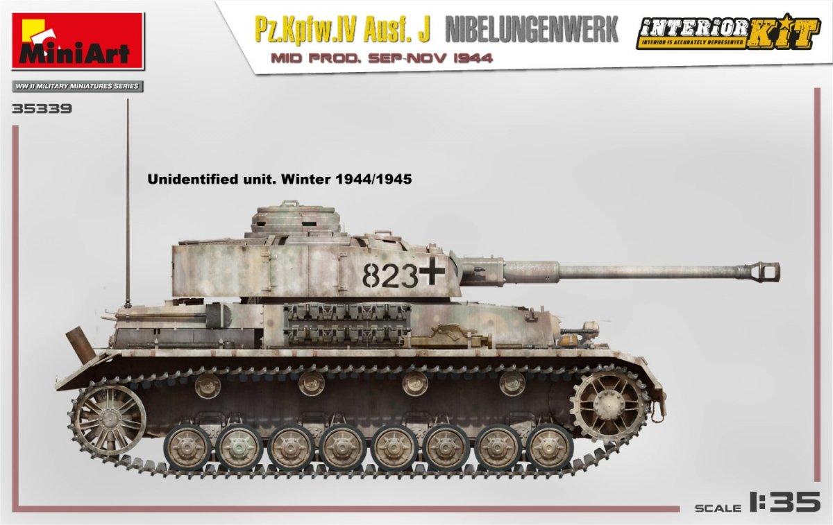 MiniArt 35339 Pz.Kpfw.IV Ausf. J Nibelungenwerk. MOYENNE PROD. SEP-NOV 1944 KIT INTÉRIEUR 1/35 – image 10