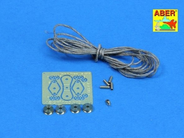 Aber R-09N All-purpose double Pulley x2 pcs. 1/35