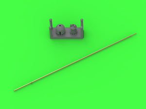 Antenne Master GM-35-056 pour radio britannique WS n° 11 - utilisée sur les véhicules de 1938 à 1942, échelle 1/35