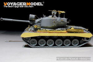 Jupes latérales et coffres de rangement pour char M46 Patton de l&amp;#39;armée américaine (Voyager Model PEA435, Seconde Guerre mondiale) (pour TAKOM 2117) à l&amp;#39;échelle 1/35 – image 3