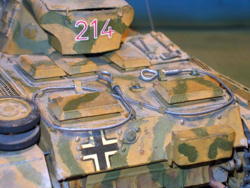 Câble de remorquage Eureka XXL ER-2506 pour char Pz.Kpfw.IV à l&amp;#39;échelle 1/25 – Bild 7