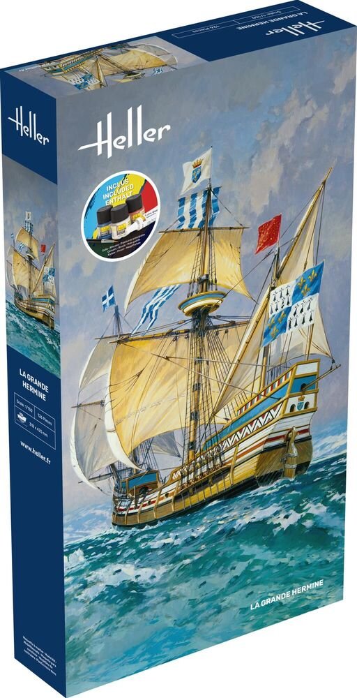 Heller 56841 Kit de démarrage - Le Grand Hermine 1/150