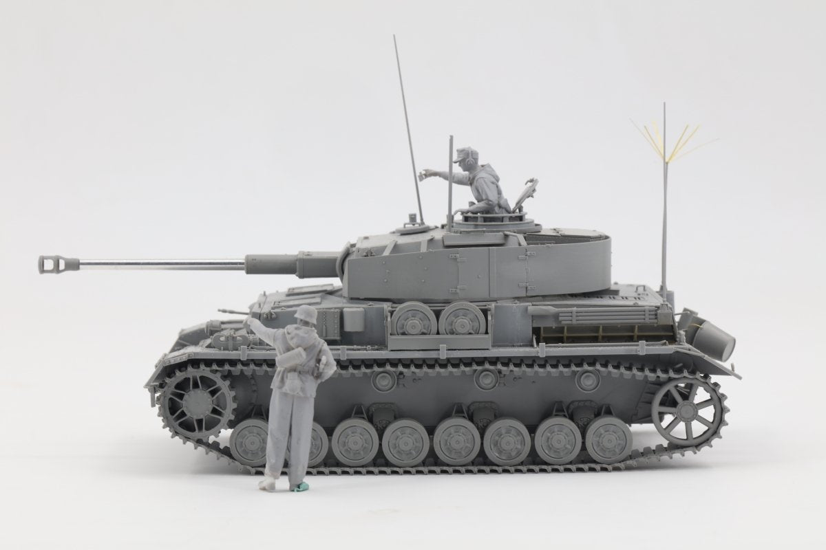 Border Model BT-006 Pz.Beob.Selon IV Ausf. J avec commandant et infanterie 1/35 – image 2