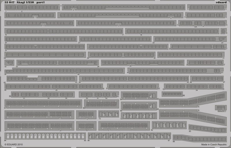 Eduard 53047 Akagi 1/350 Hasegawa – Bild 3