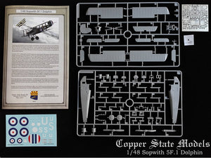 Maquette Copper State Models K1026 Sopwith 5F.1 Dolphin au 1/48 – Bild 3