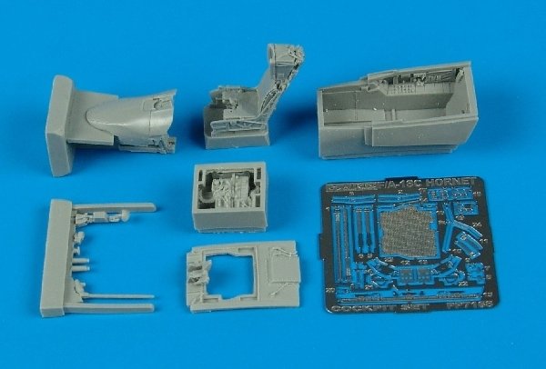 Ensemble cockpit Aires 7168 F/A-18C Hornet 1/72 HASEGAWA