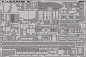 Eduard 36172 Tsahal Merkava Mk. IV 1/35 Patron de passe-temps – immagine 2