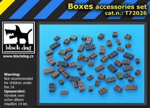 Coffret d&amp;#39;accessoires Black Dog T72026, échelle 1/72 – imagen 2