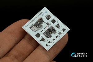 Intérieur imprimé en 3D et coloré sur papier décalcomanie Quinta Studio QD48245 F-4EJ Kai (ZM SWS) 1/48 – immagine 12