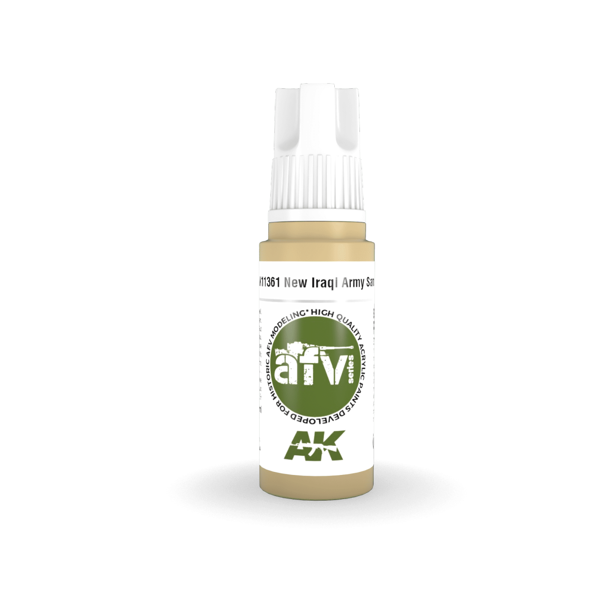 AK Interactive AK11361 Nouvelle armée irakienne sable 17 ml – immagine 2