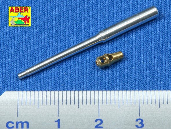 Canon de char allemand Aber 72L-21 de 8,8 cm KwK 36 L/56 pour Tiger I (modèle tardif) à l&amp;#39;échelle 1/72 – image 3