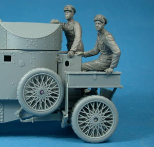 Modèle réduit Copper State Models F35-005 : Membre d&amp;#39;équipage d&amp;#39;une division de véhicules blindés de la RNAS britannique observant, échelle 1/35  – immagine 3
