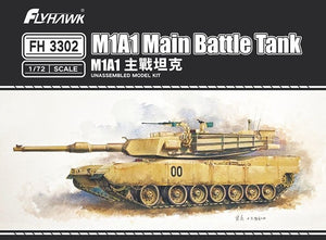 Flyhawk FH3302 Char de combat principal M1A1 1/72